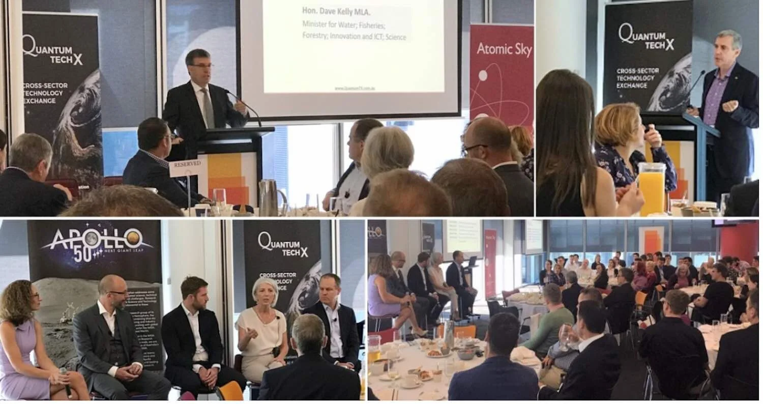 Minister Dave Kelly, Miranda Taylor, Phil Bland, Lauren Stafford, Sam Forbes, Mike Lomman, Peter Rossdeutscher