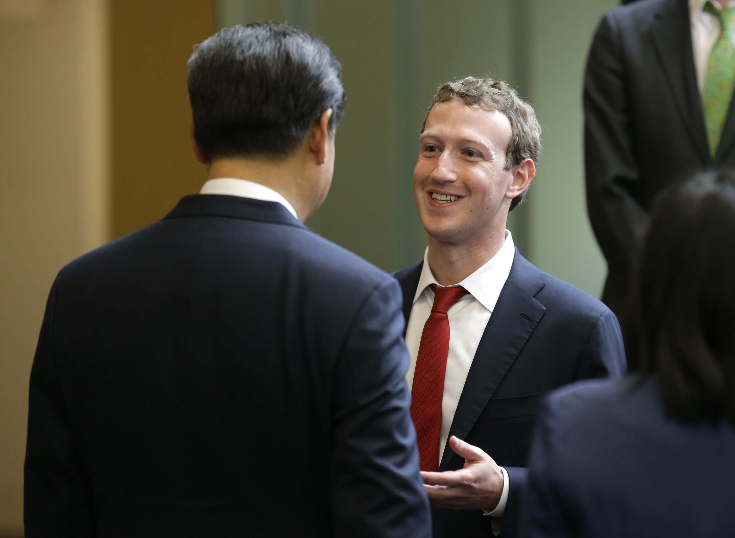  That obsession has continued to this day. The obsequious look in Mark Zuckerberg’s face as he glad-hands China’s Communist Party boss, Xi Jinping, at the White House in 2015, speaks volumes. Facebook is still banned in China.  
