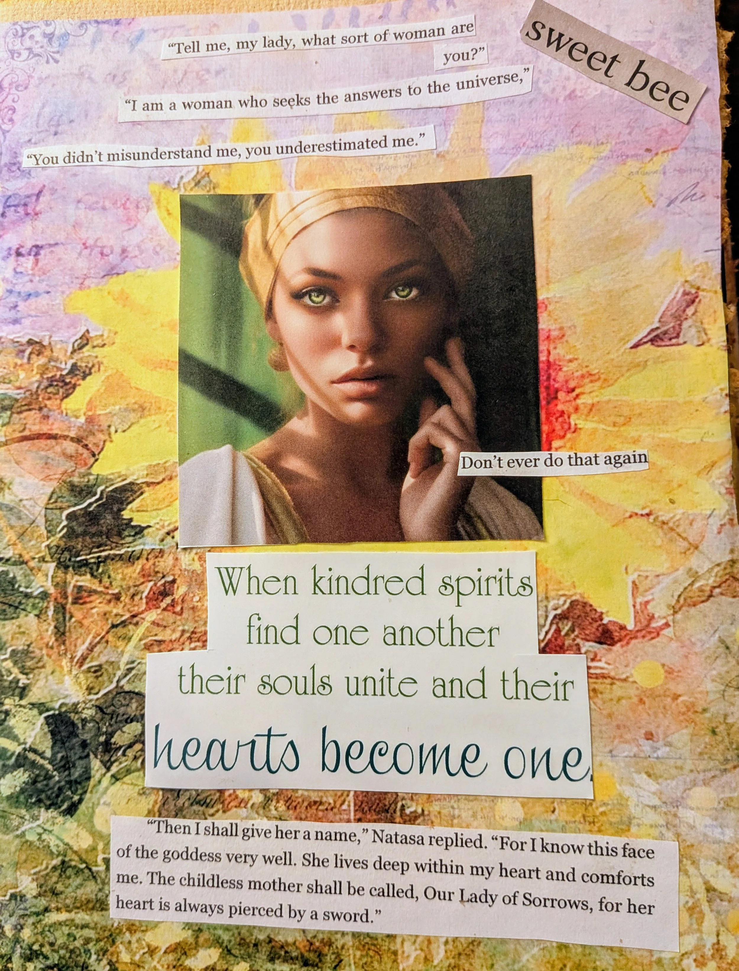 Natasa, the priestess of love.