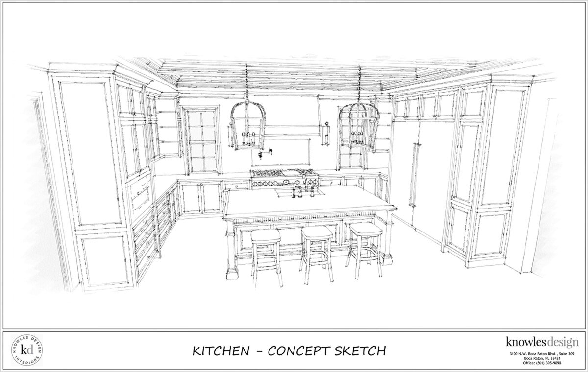 Kitchen - Concept Sketch