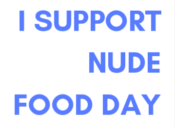 Nude Food Sticker Sheet - RSS Awards Day Special.