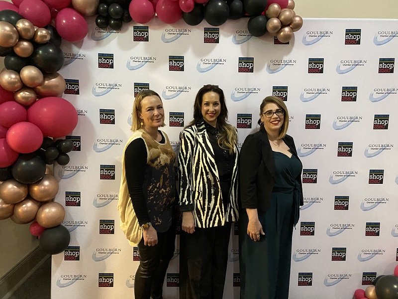 RDASI CEO Carisa Wells (centre), with staff members Suzie Presswell (left), and Melissa Jones (right) 