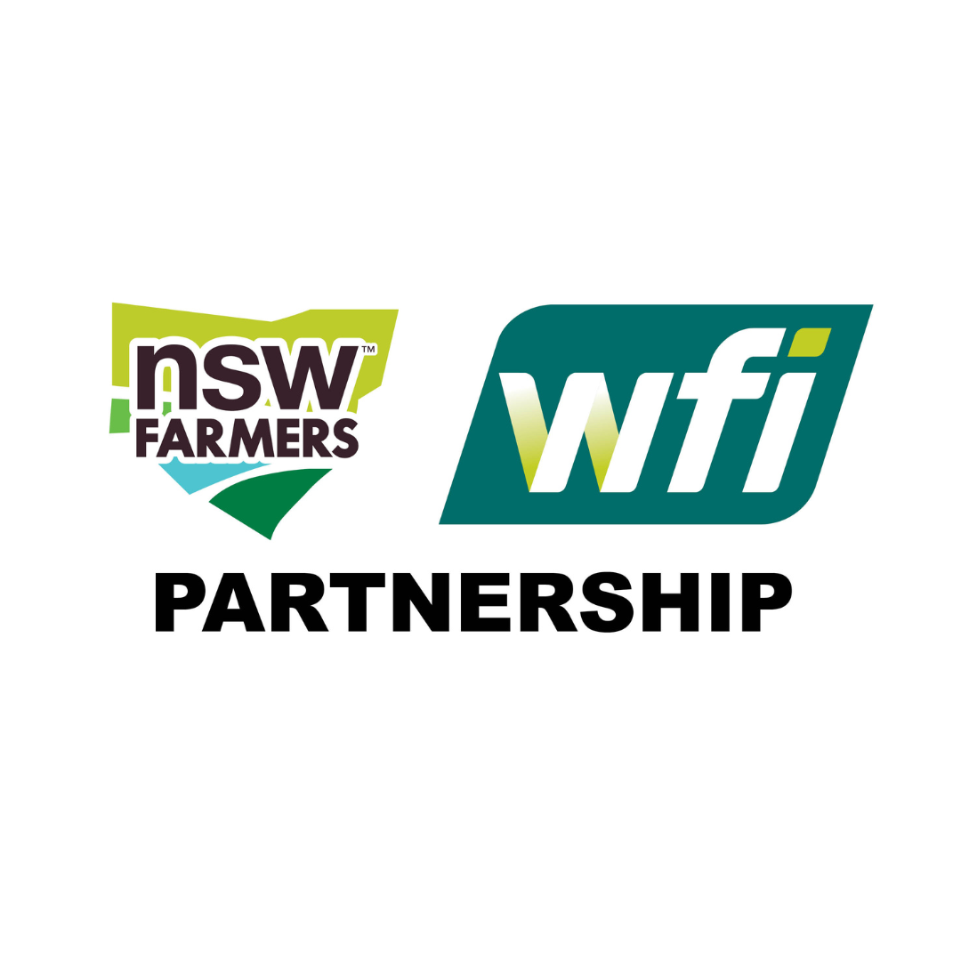 NSW Farmers and wfi Partnership - Gold Sponsor