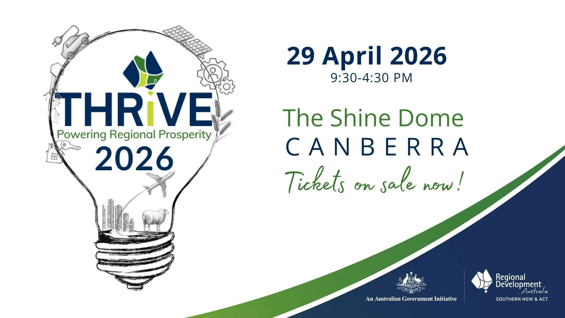 THRIVE 2026: Powering Regional Prosperity - tickets now available!
