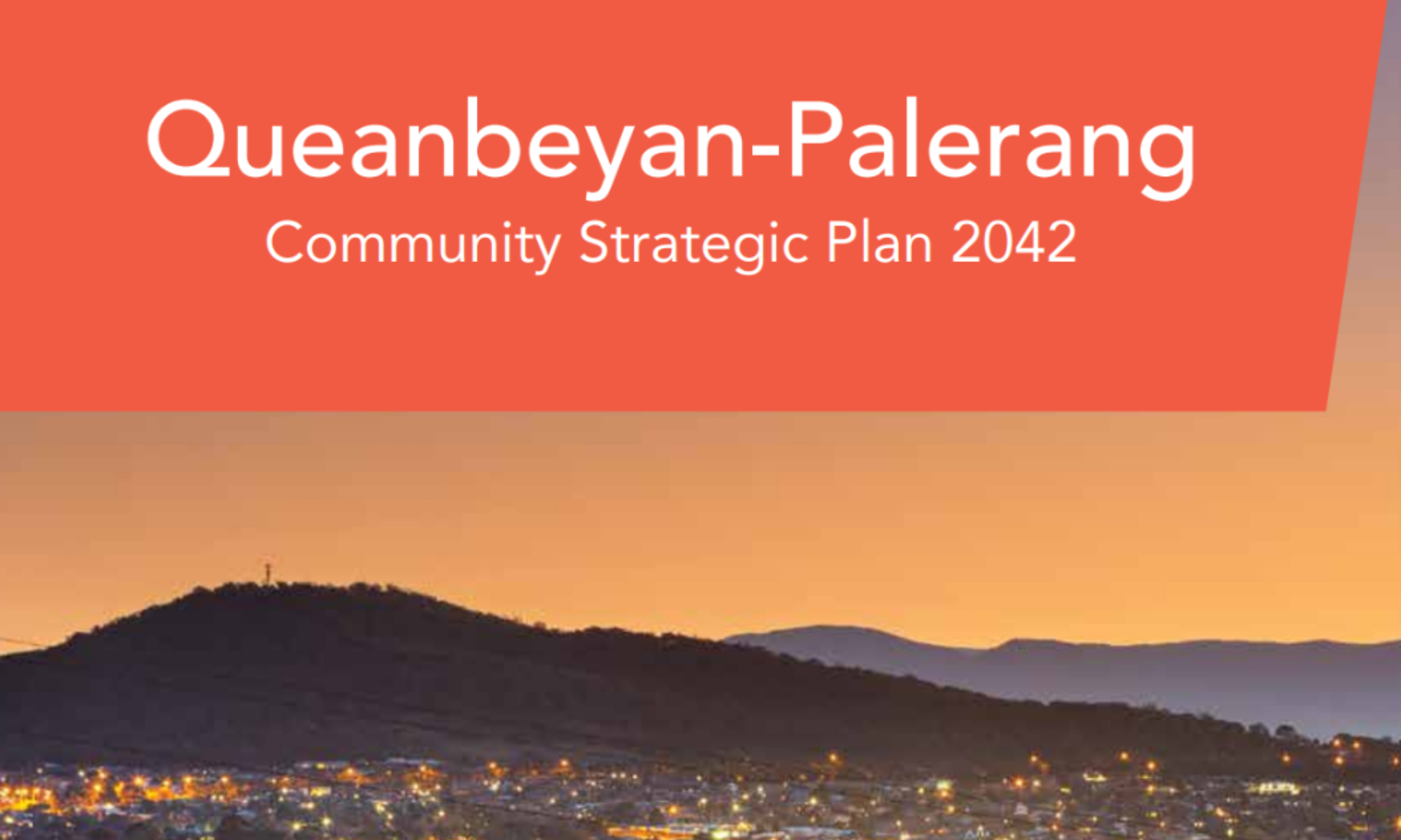Queanbeyan-Palerang Community Strategic Plan 2042.
