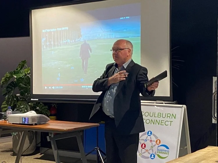 Peter Strong instils hope and positivity in Goulburn Connect audience ...