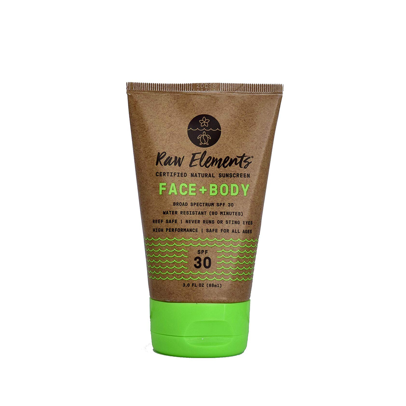Raw Elements Face + Body Tube spf30