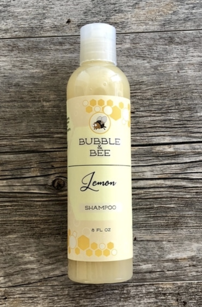 泡沫和蜜蜂有机柠檬洗发水