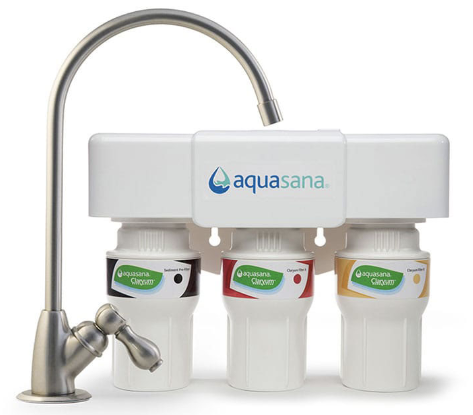 Aquasana AQ-5300+ 3级水过滤器nsf /ANSI 42, 53, 401和P473