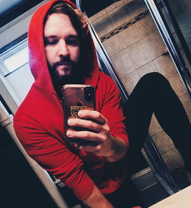 This year, goin&rsquo; as myself. Little Red Riding Hood Rat.