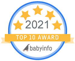 Babyinfo Top 10 BabyInfo Award logo badge