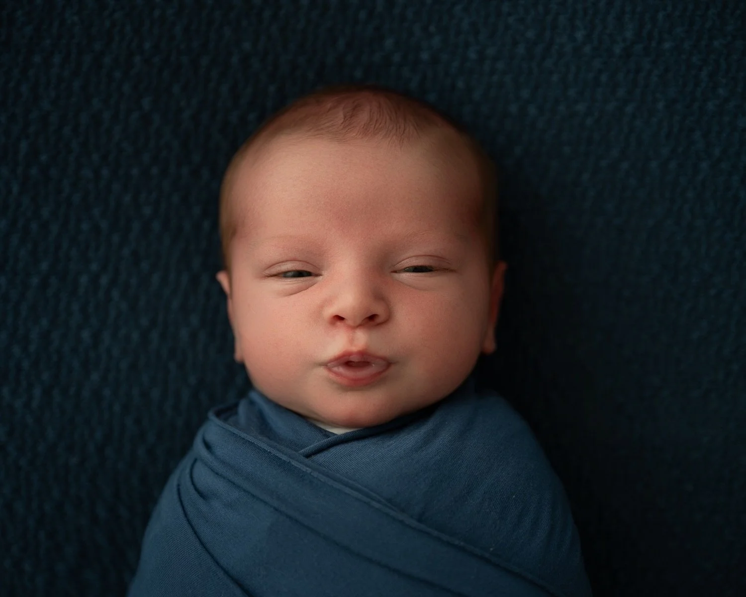 Newborn photo shoot for Thomas 💙