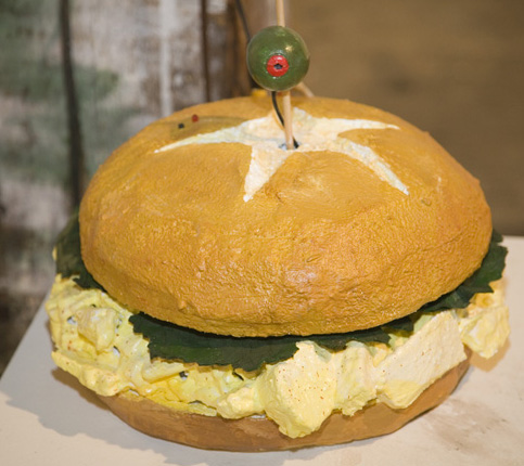 Surveillance Sandwich (Egg Salad), 2006 