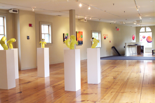   Float , exhibition view Hay Gallery, Portland, ME, 2004 