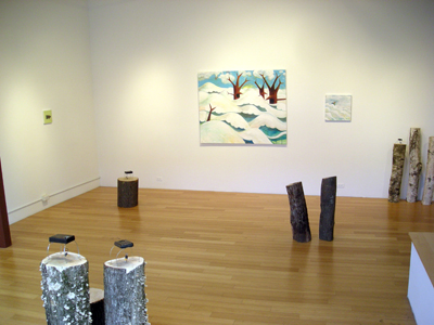   Treed , exhibition view Whitney Art Works, Portland, ME, 2008 