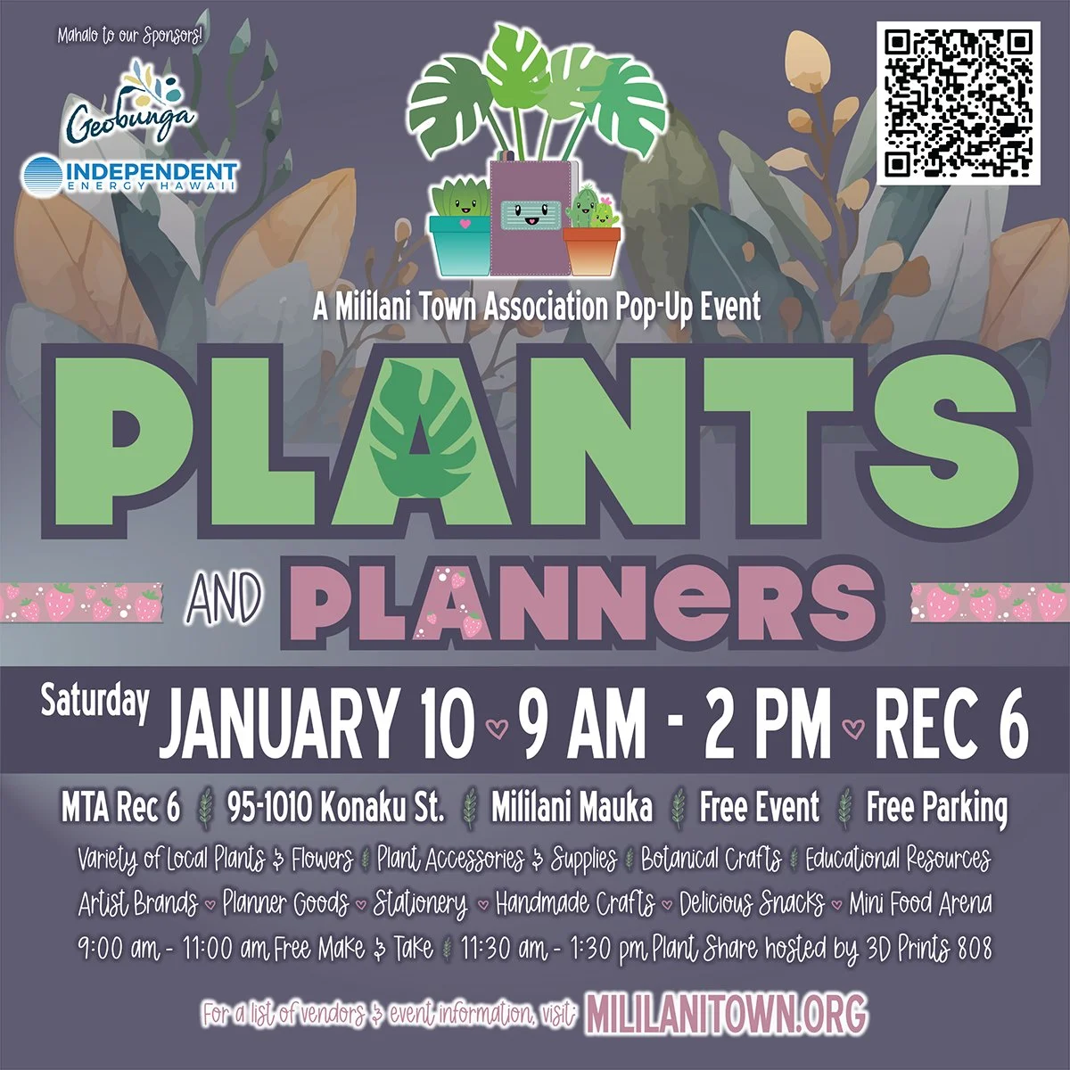 2026 Plants + Planners Pop-Up