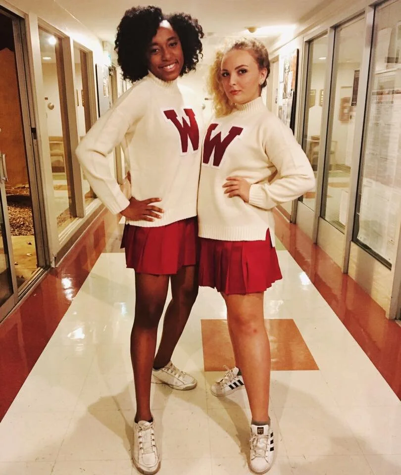 Caitlin as a Cheerleader/Featured Dancer/Coach in Heathers