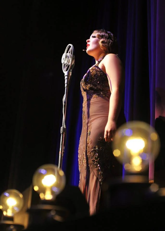 Caitlin as Sally Bowles in Cabaret