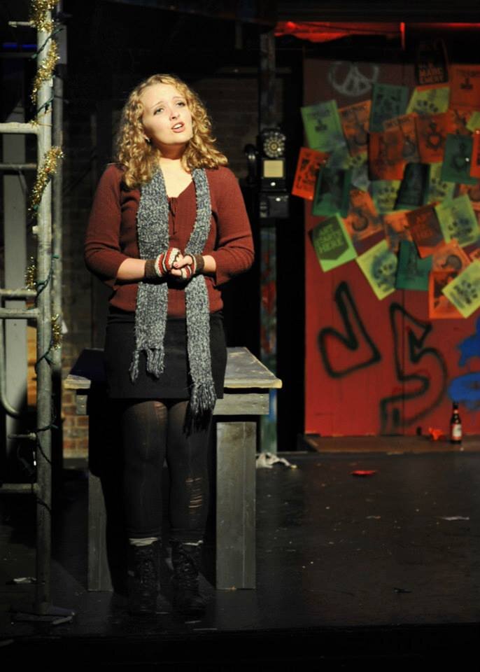 Caitlin as Mimi's Mother/Featured Soloist in Rent