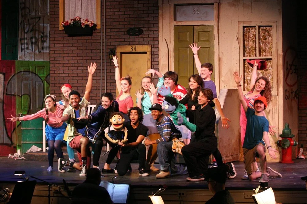 Caitlin in Avenue Q