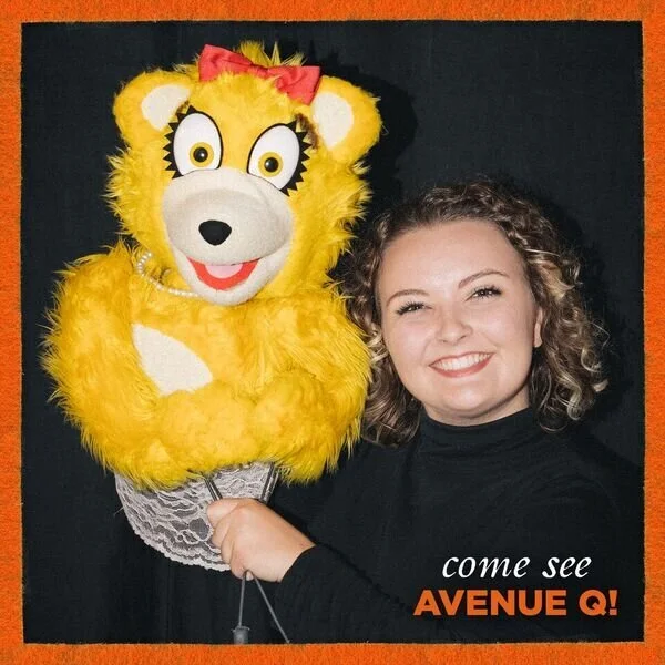 Caitlin as Bad Idea Bear in Avenue Q