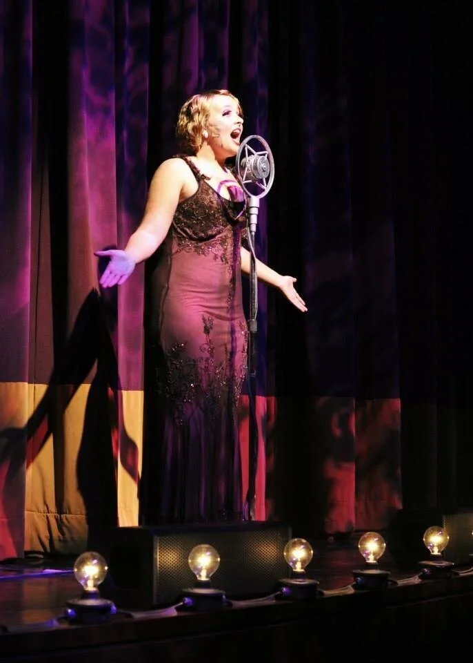 Caitlin as Sally Bowles in Cabaret