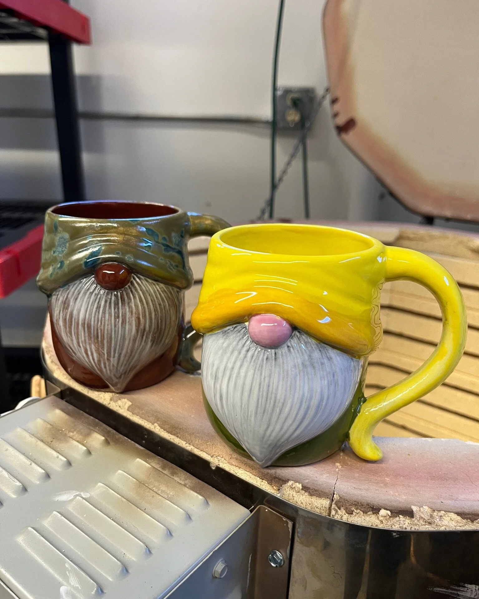 Did you know that the term for a group of gnomes is known as a &quot;donsy&quot;? Well a donsy of gnomes also popped out of the kiln today!

Students: check your email for pick up details, we're open all weekend!