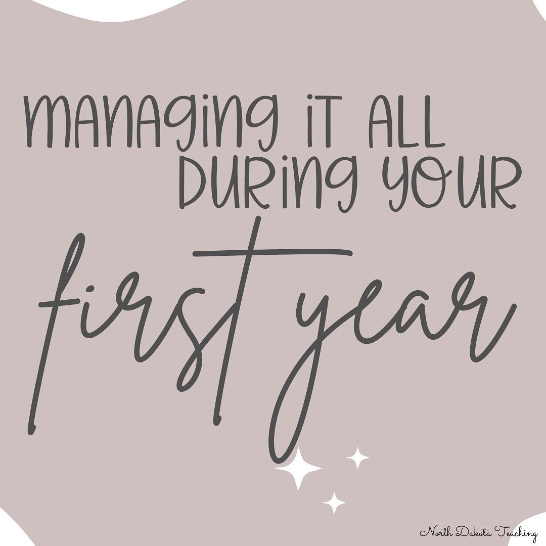 🗓Managing it all during your first year might seem like 🤯 this on some days, but with a few systems and routines, 🤹&zwj;♂️ juggling your to-do list 📝 will definitely seem more manageable!

Today we kick off day 3️⃣ of our {free} First Year Teache