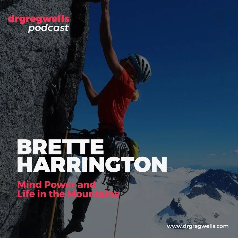 #40 - Grief, Risk and Freedom: Climber Brette Harrington on Fear, Loss & Flow