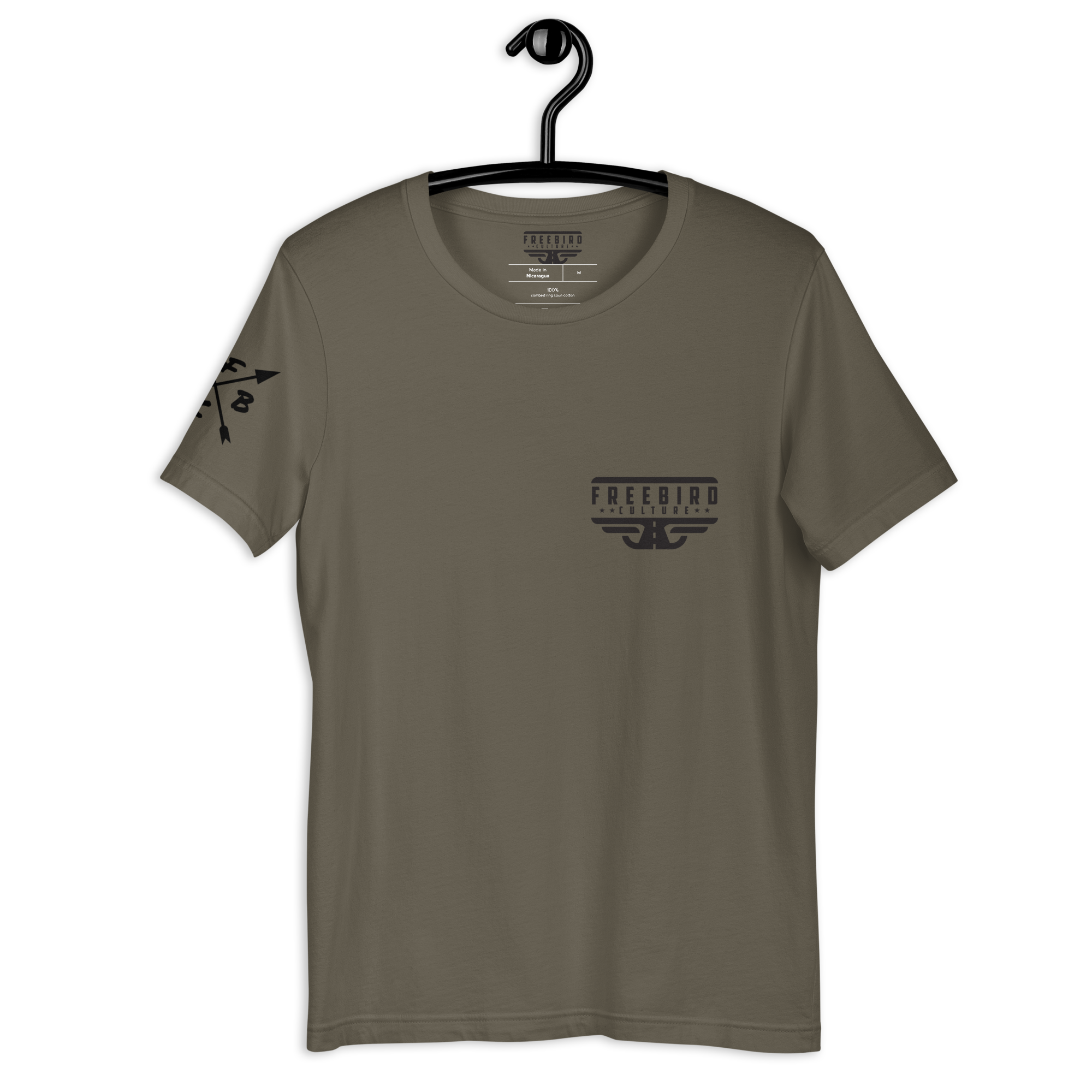 unisex-staple-t-shirt-army-front-639bb9b14a224.png