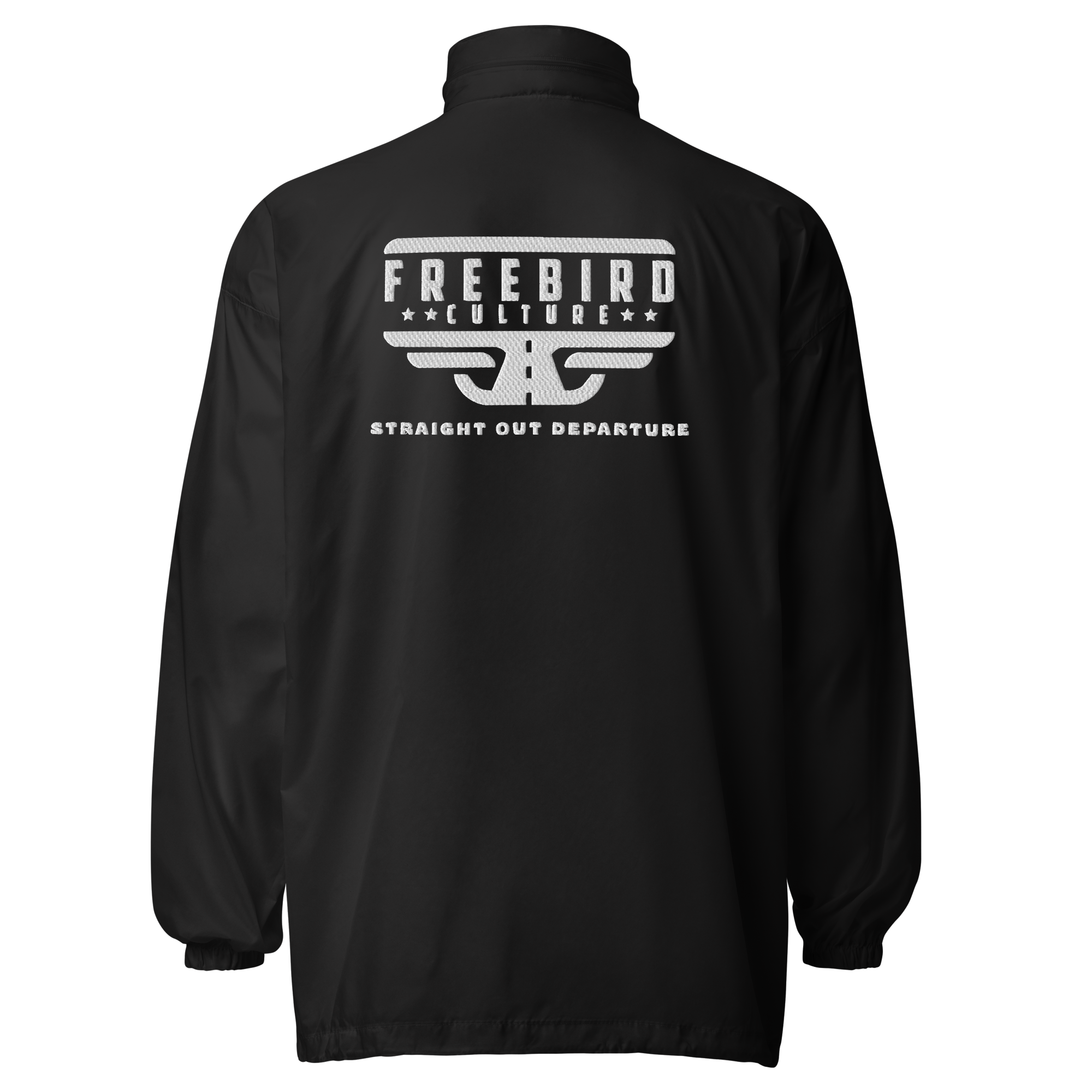 basic-unisex-windbreaker-black-back-6506f73f77ca7.png