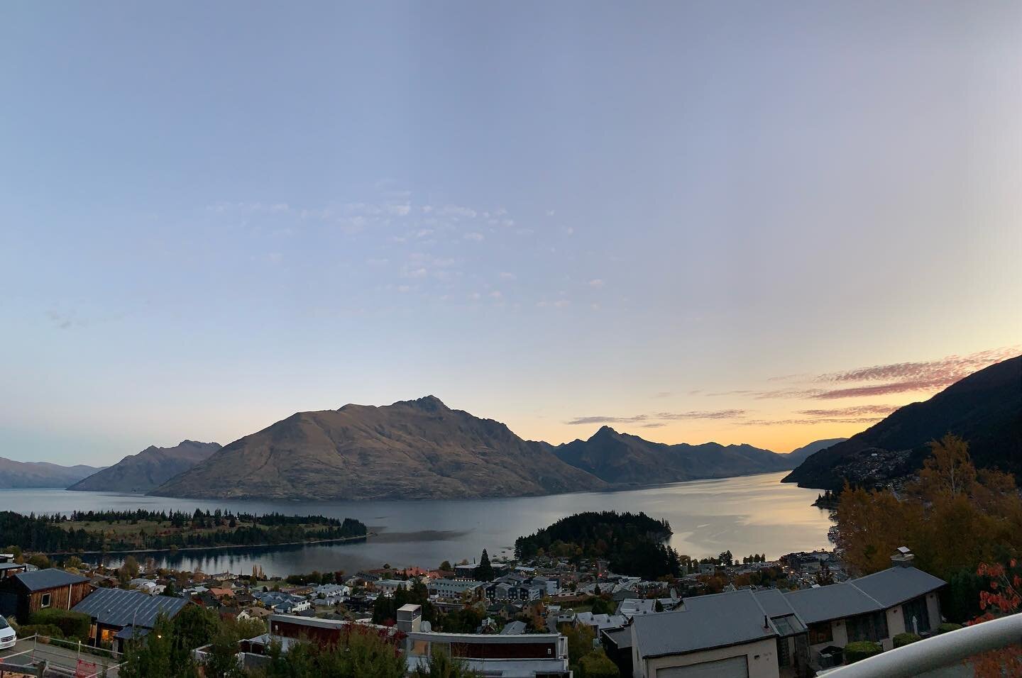 We had the most stunning view in Queenstown. #greatful #blessed