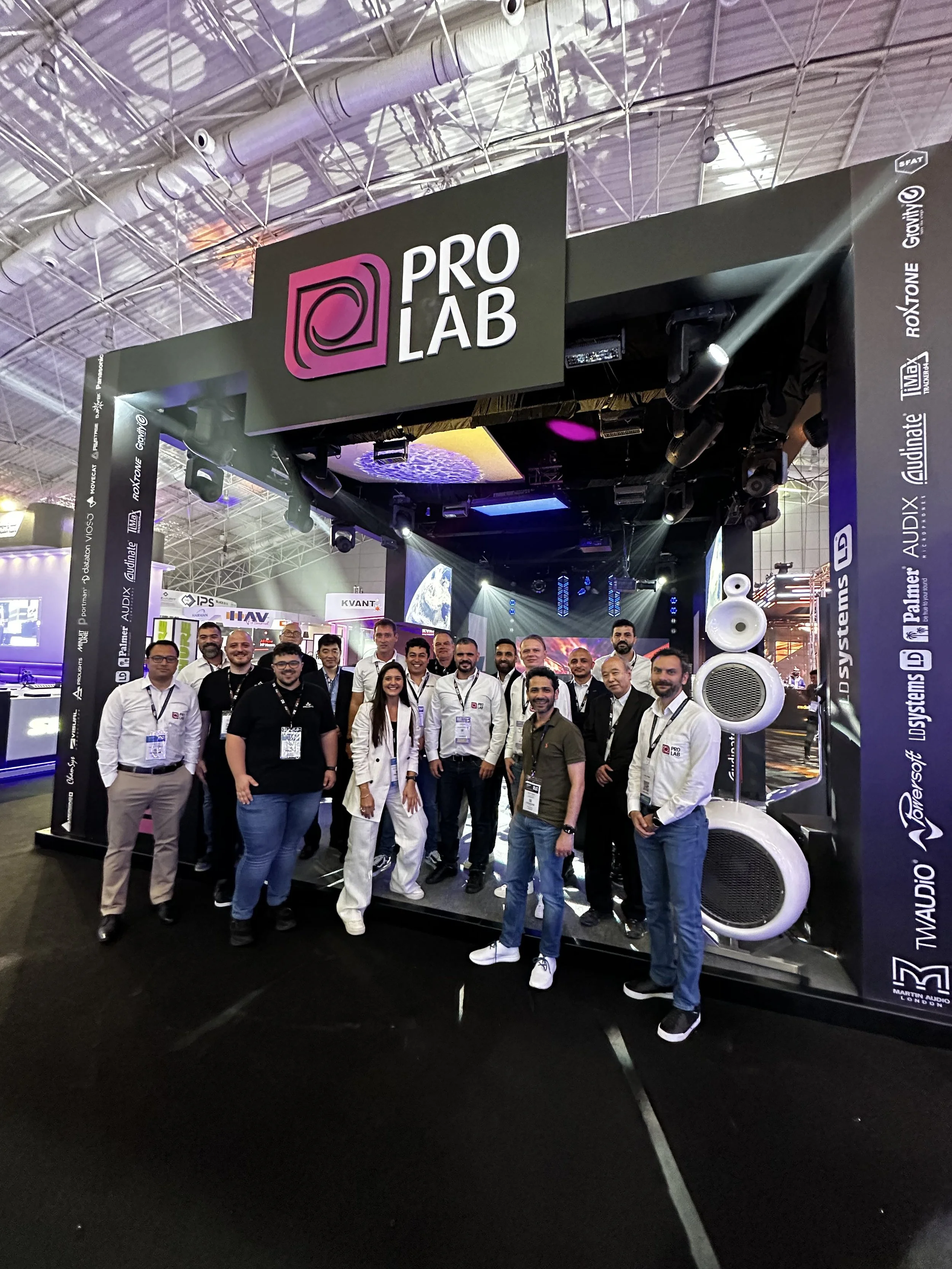Pequod Acoustics @SLS expo (SAUDI Light &amp; Sound) RIYADH