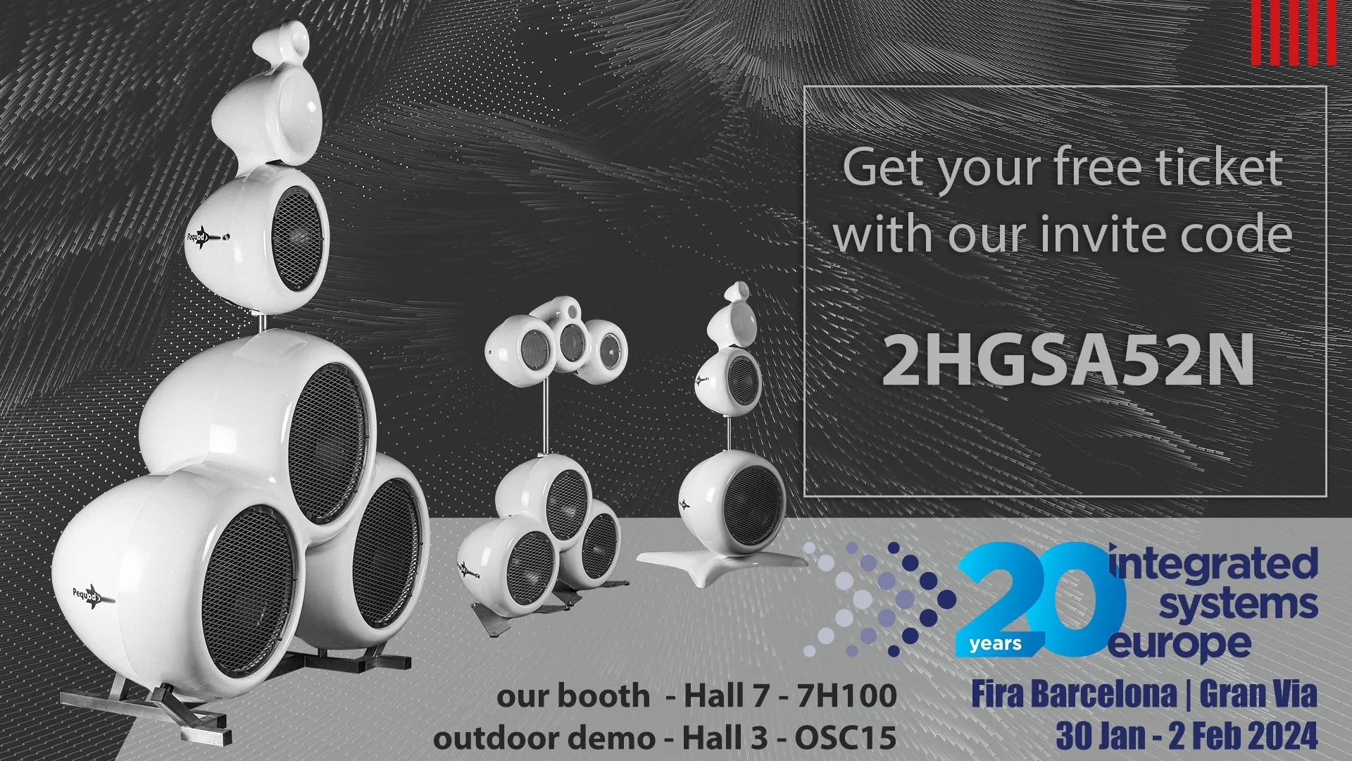 Pequod Acoustics @Ise 2024 Barcelona