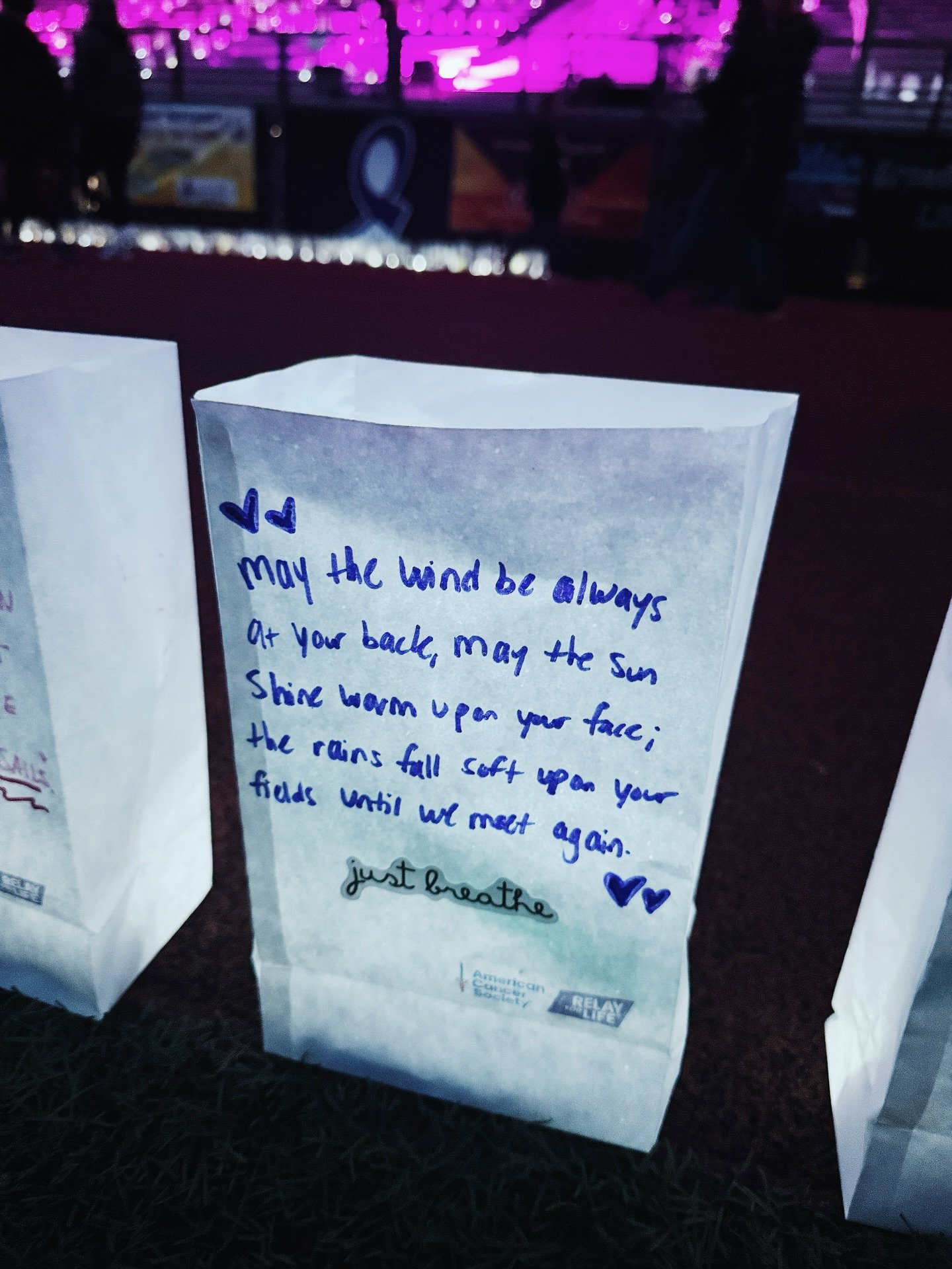 A powerful #relayforlife 💜🙏🏼 So moved and so in awe of everything our amazing community accomplished. 

#relayforlife2025 #relayforlifeofthurstoncounty #thurstoncountyrelayforlife #americancancersociety