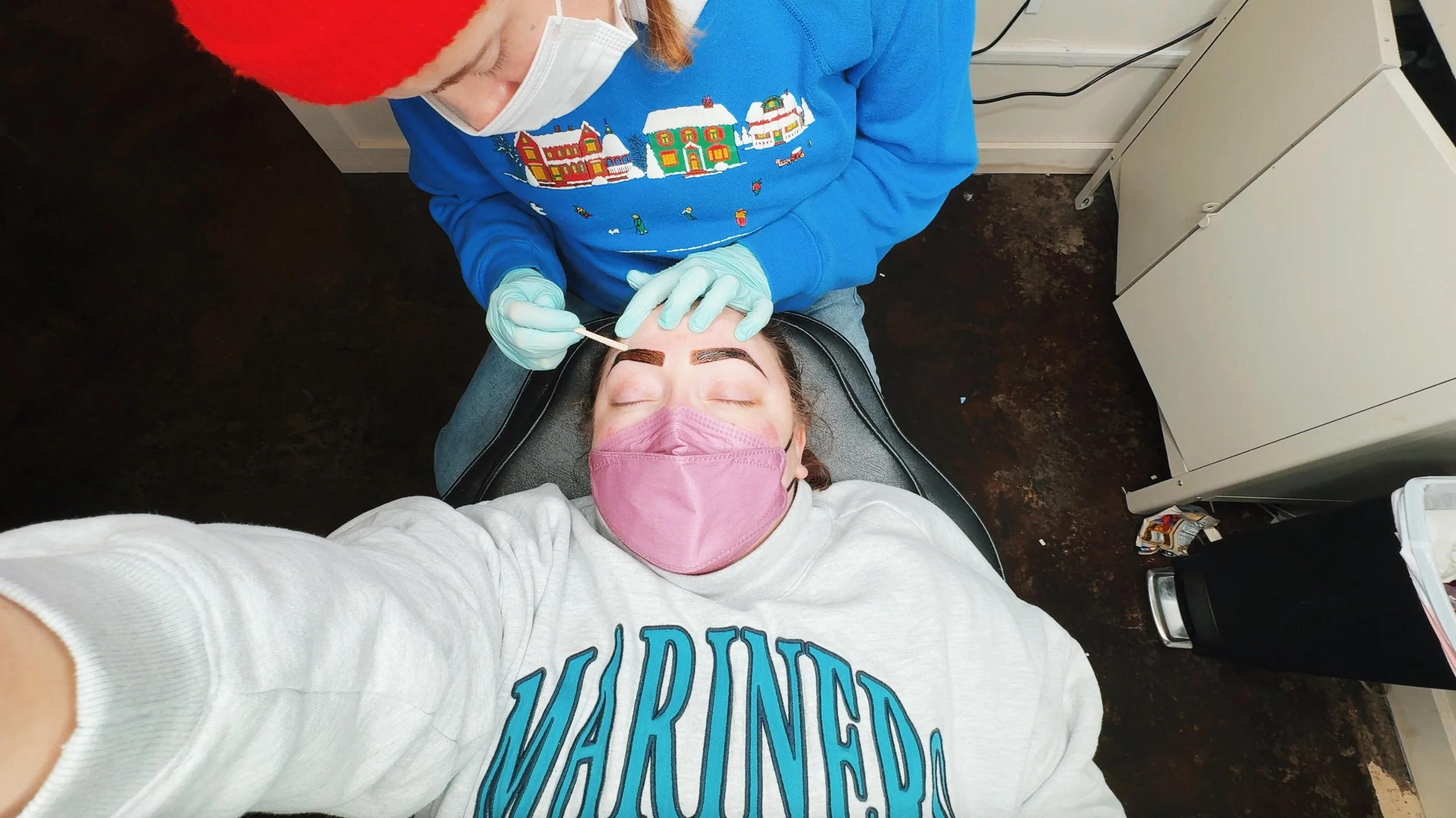 December Nuuly Haul &amp; Eyebrow Appointment | VLOGMAS Day 9