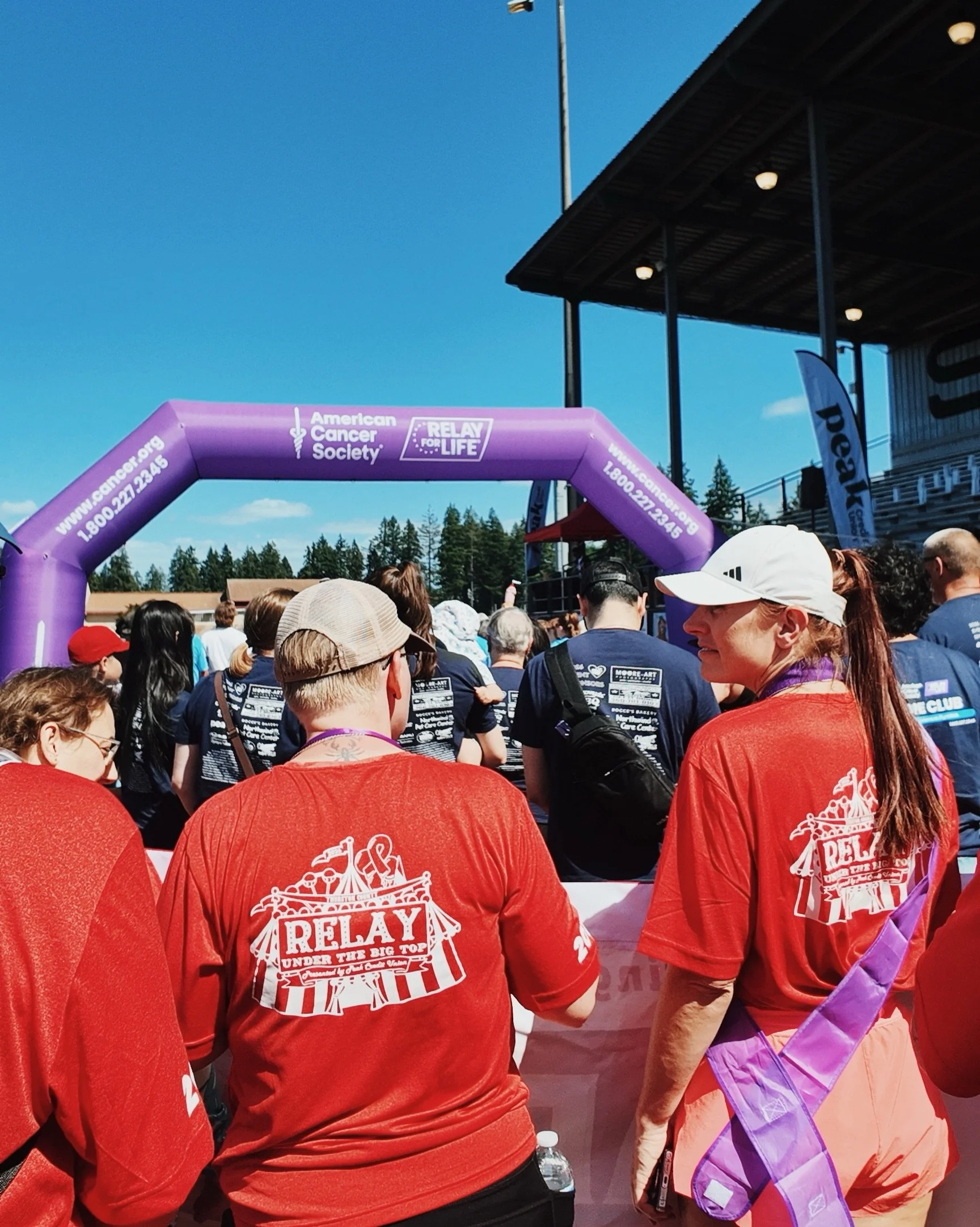 Another Relay for Life in the books!! ❤️🚶🏻&zwj;♀️🎗️ This event is always so so moving and it&rsquo;s always a pleasure to be on Team Capital! 😌✨ We surpassed our team goal of $20,000 and are still counting! And, I beat my personal record from las