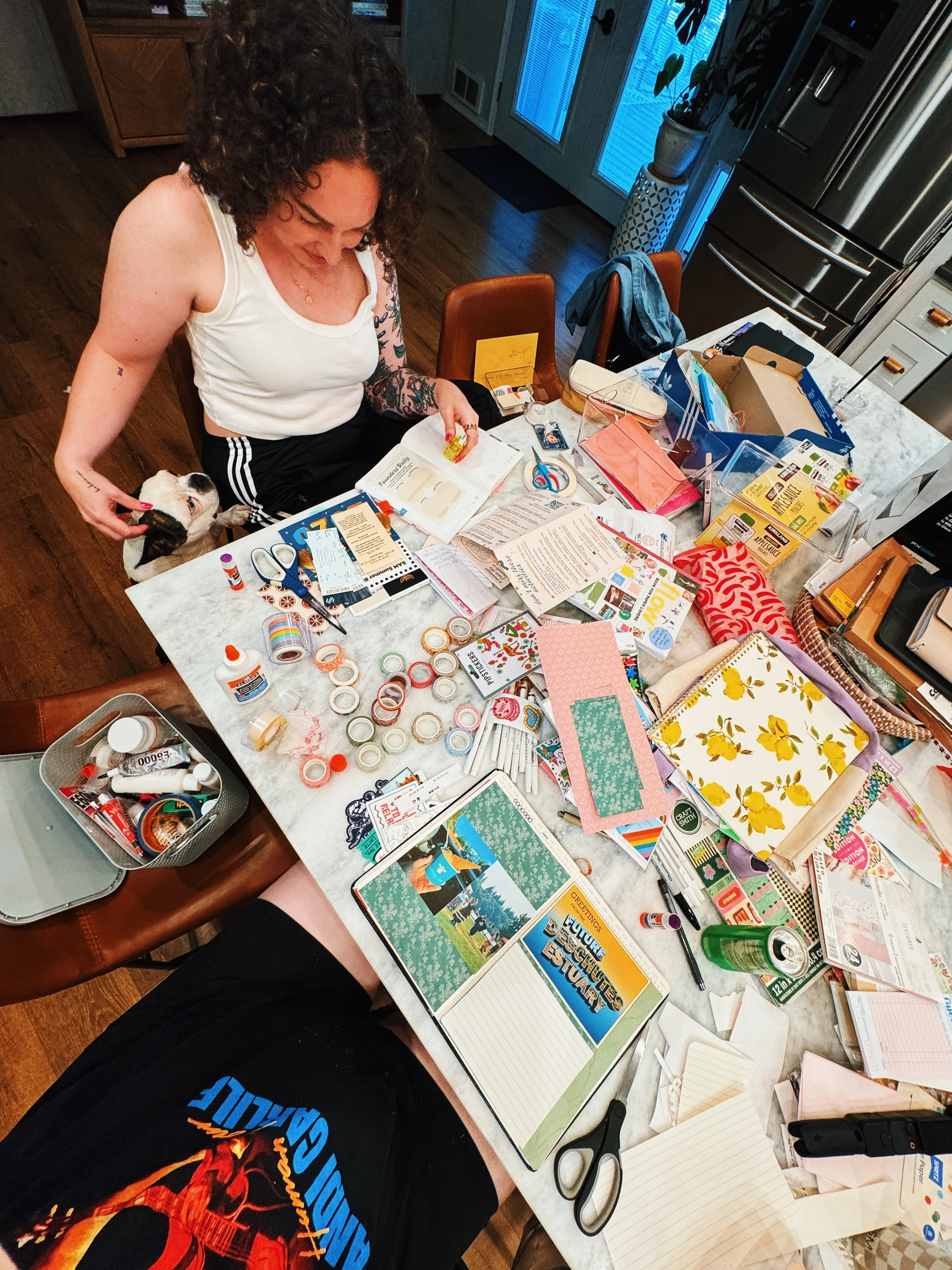 Hobby Vlog! Journaling, Home Decor, Painted Pottery, Friendship Bracelets &amp; Books | Weekly Vlog