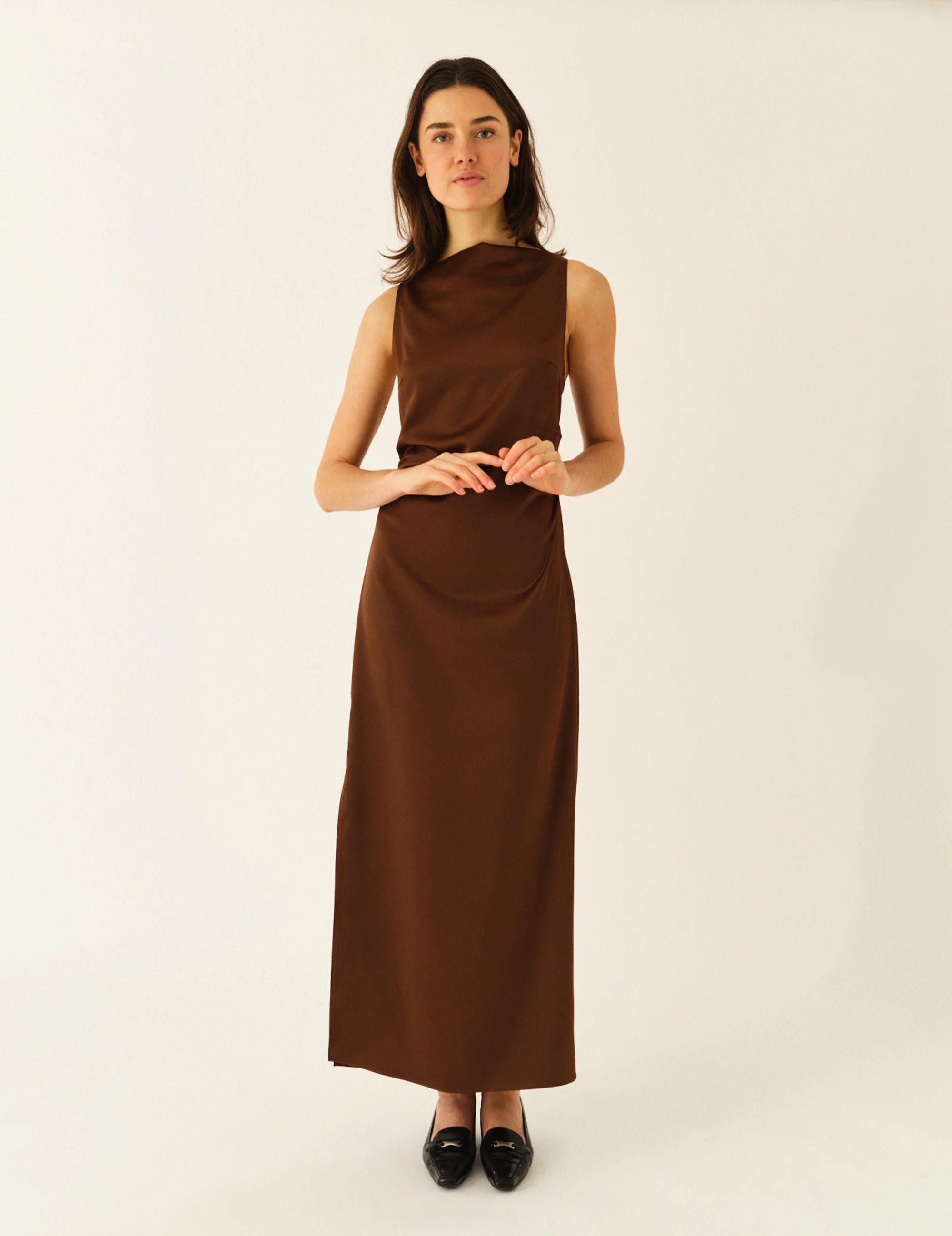 Designers Remix 22586 Sandy Drape Dress Chocolate 512_10.jpg