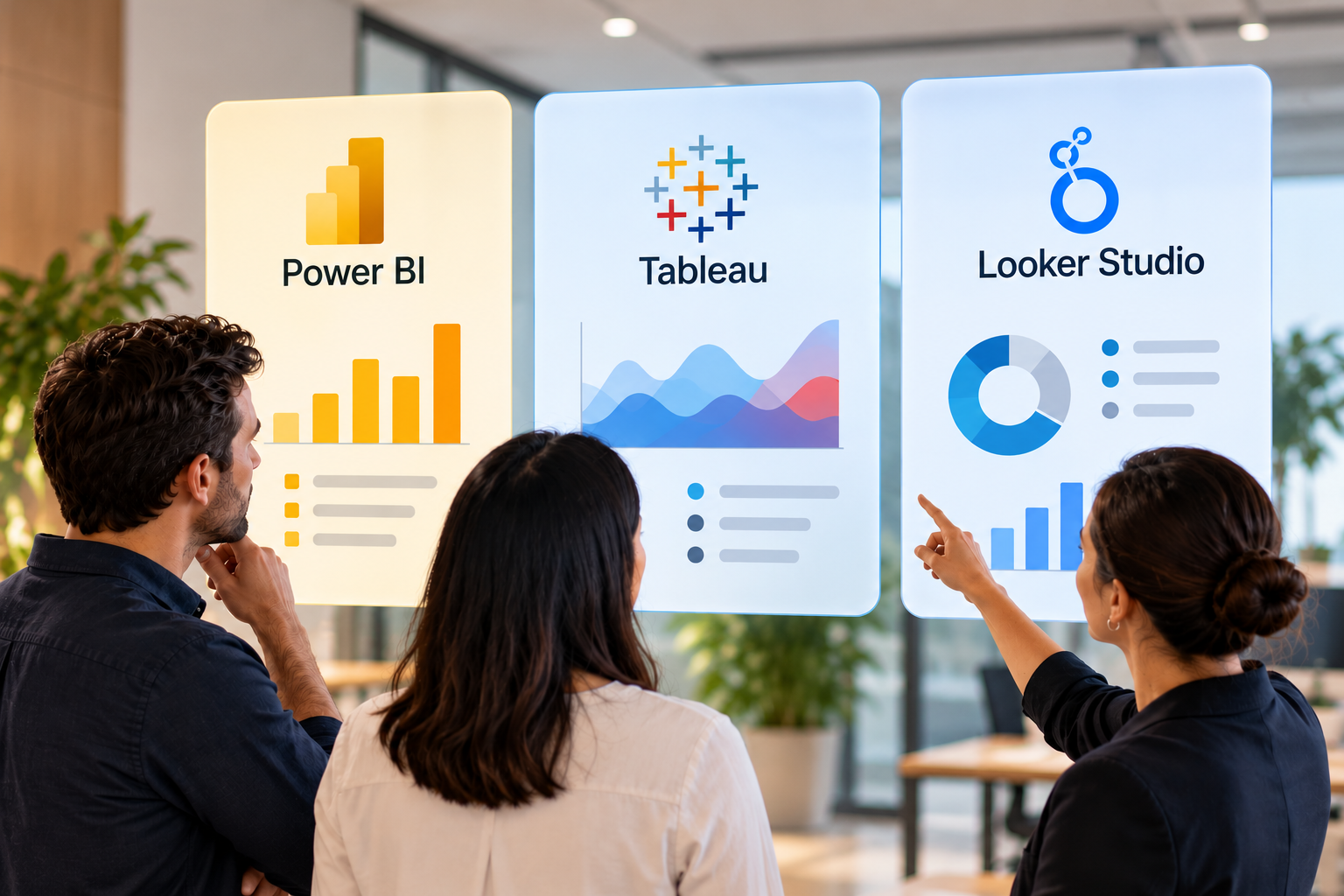 Power BI vs Tableau vs Looker Studio: Which Is Right for Your Business?
