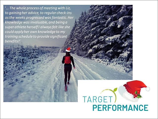 What's the best gift to buy the runner or triathlete in your life this Christmas? 🎅 🎁

Expertise 😀 🌟 👍

Buy your athlete a consultation with a registered sports nutrionist to help them achieve their 2020 goals!

Contact Dr Liz Mahon at Target Pe
