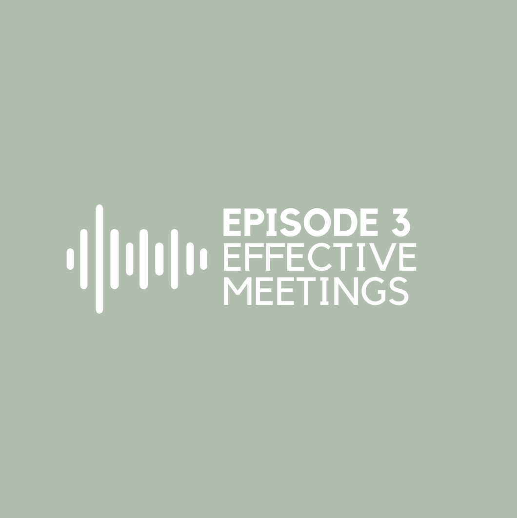 Episode 3 - Effective Meetings
