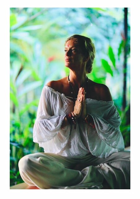 Rachel Hunter at Heart and Mind Yoga