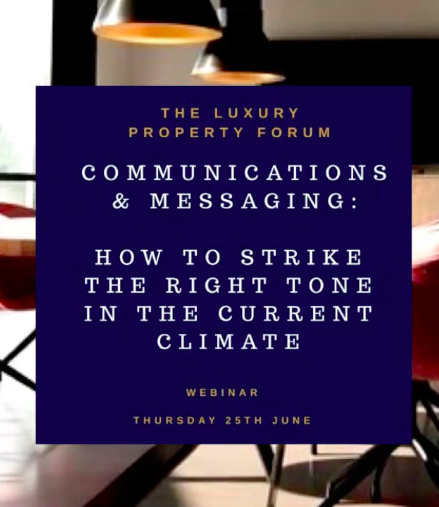 Webinar: Communications &amp; Messaging: How to Strike the Right Tone in the Current Climate