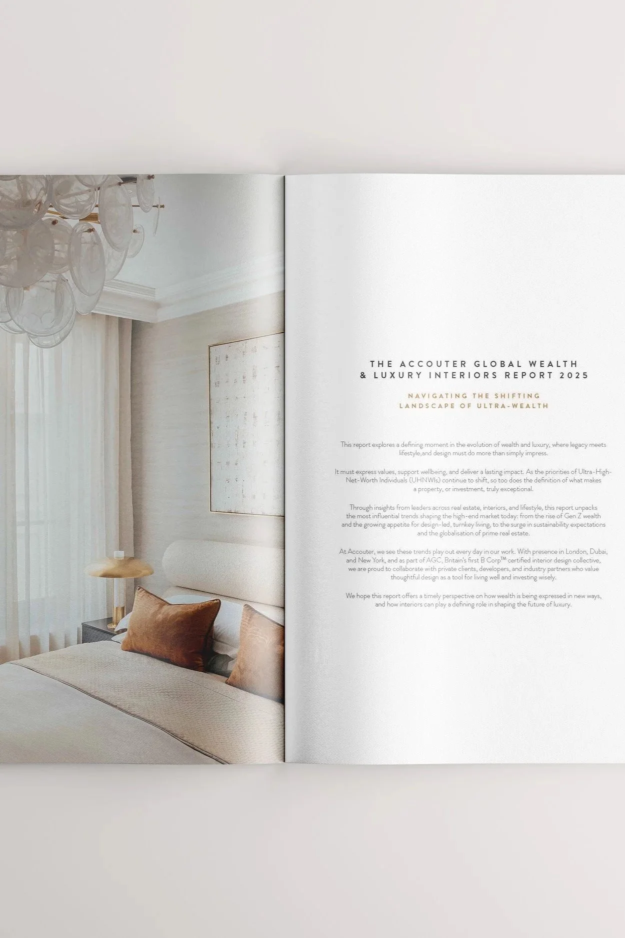 Accouter Launches the Global Wealth &amp; Luxury Interiors Report 2025 