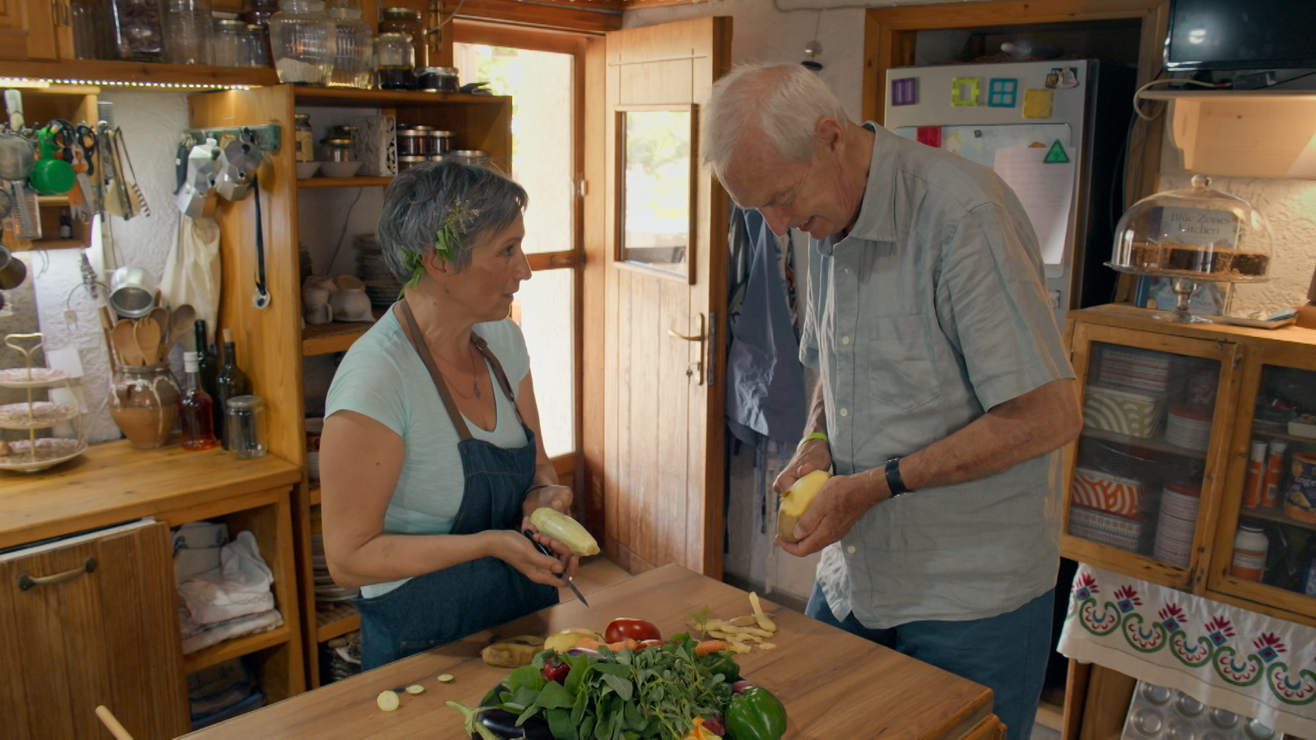 Jon and Lady with veg .png