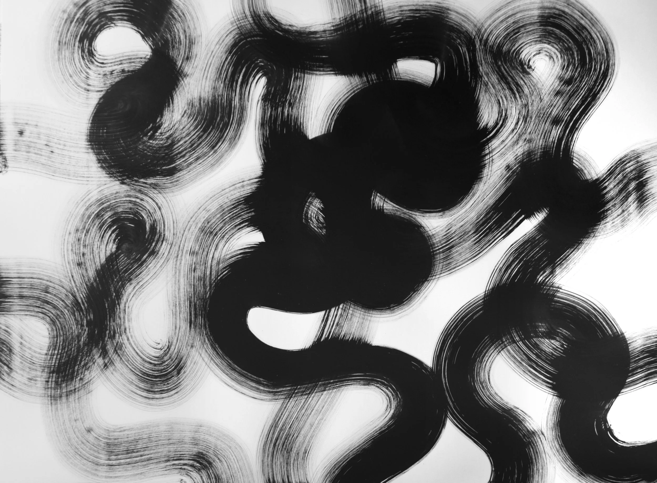 Untitled 2016, ink on paper, 1143mm x 838mm