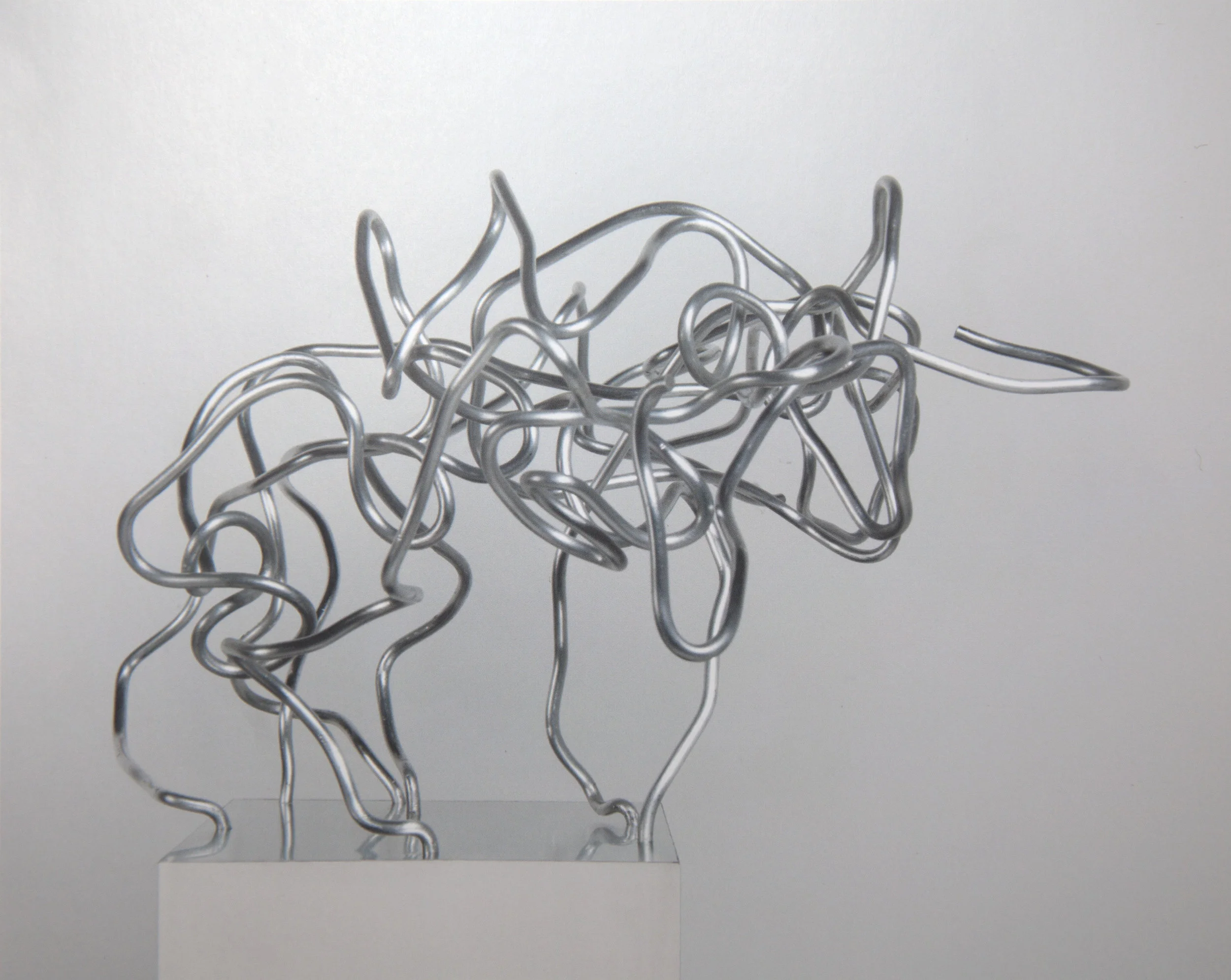 Quito 2015, aluminium sculpture