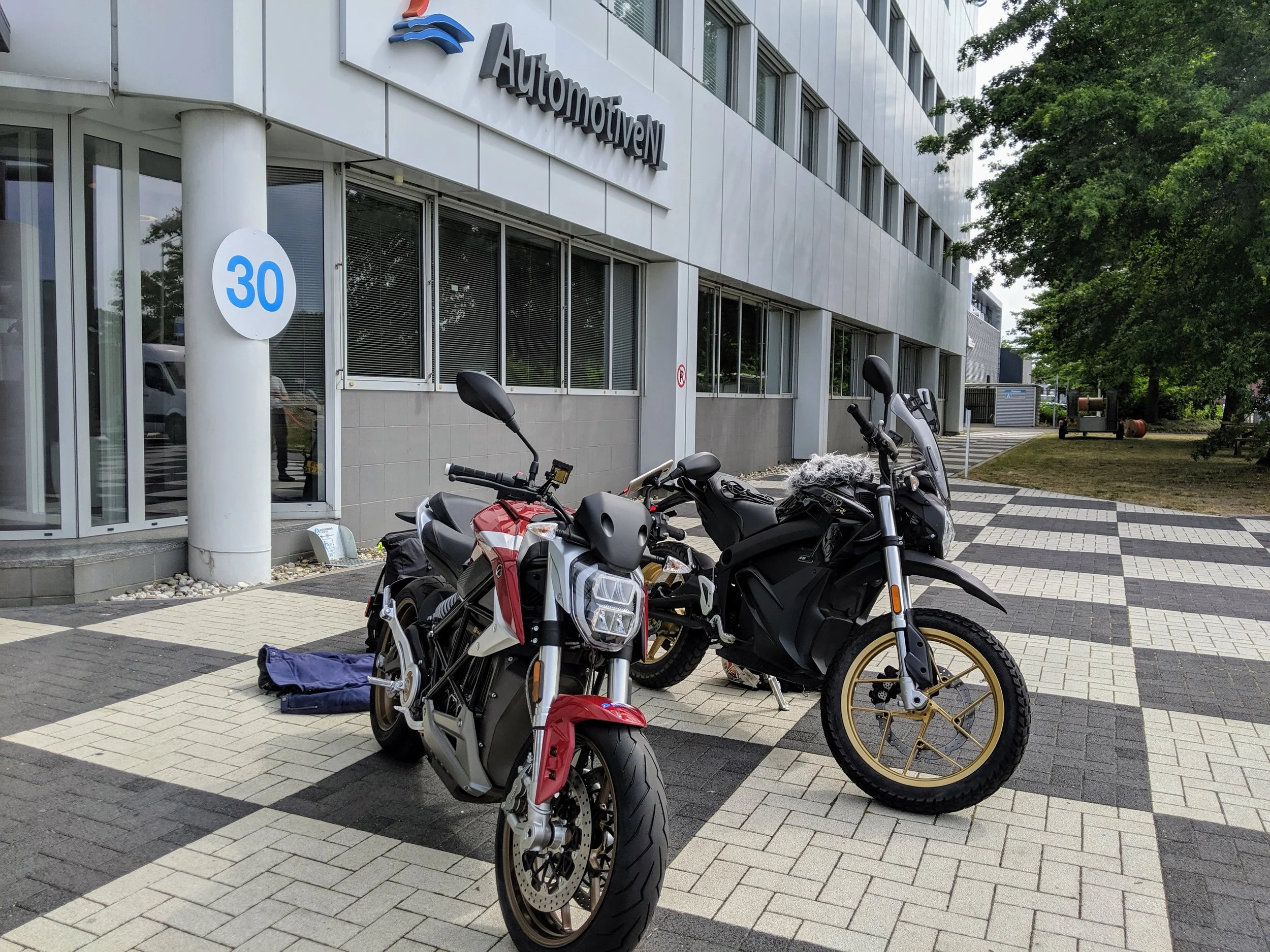 Leaving the Automotive Campus with these two!