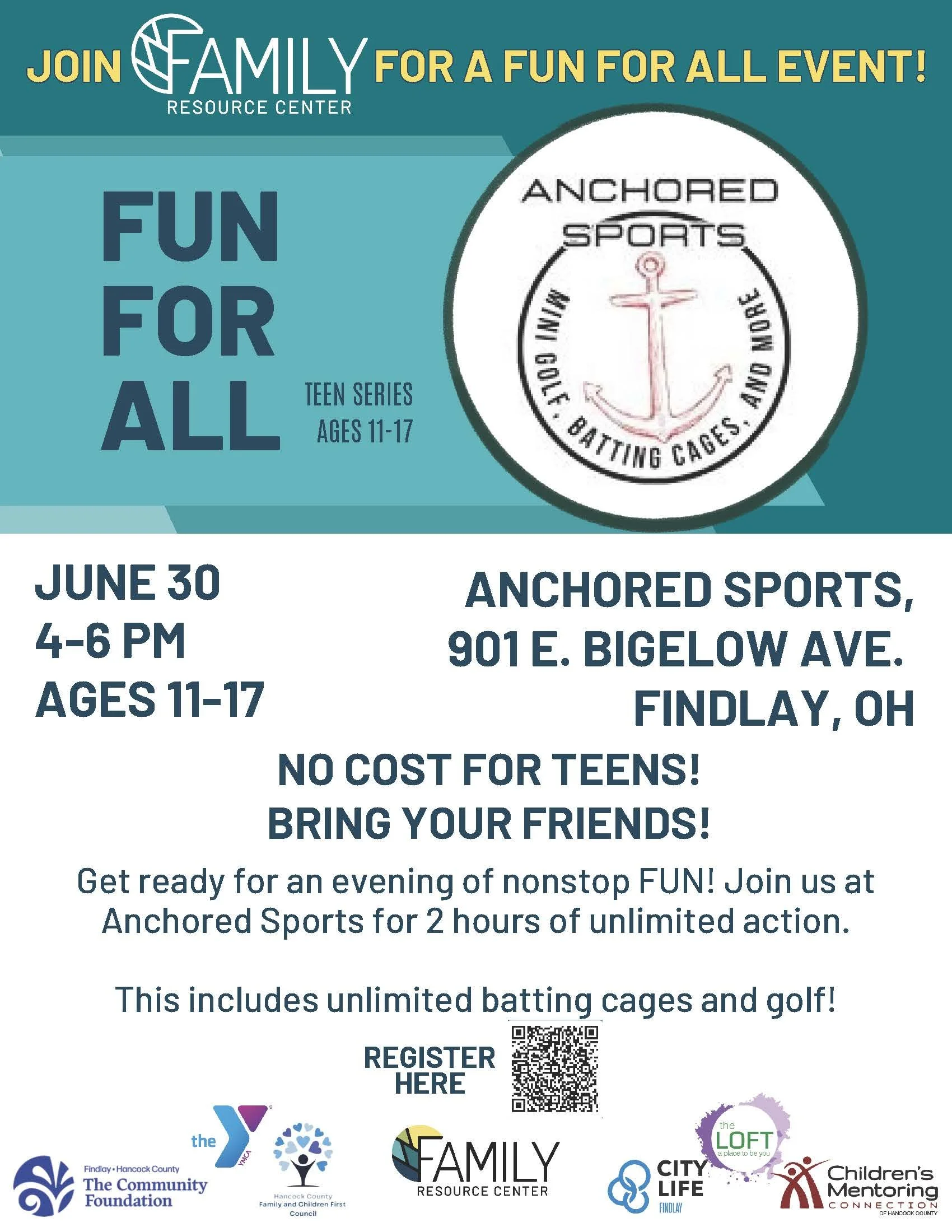 Fun For All Teen Event